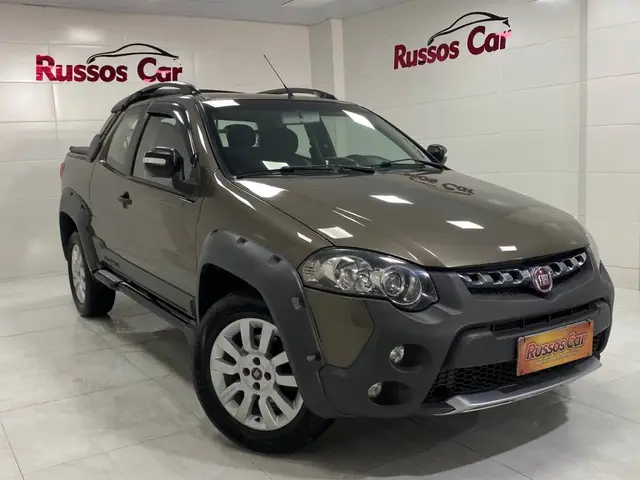 Carro Fiat Strada 2016 Adventure 1.8 16V (Flex) (Cabine Dupla)