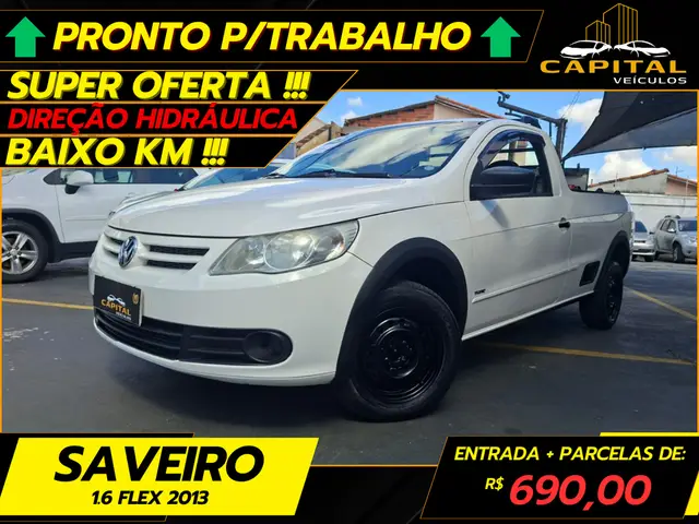 Carro Volkswagen Saveiro 2013 1.6 (Flex)