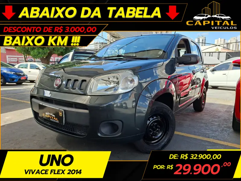 Fiat Uno Vivace 1.0 8V (Flex) 4p