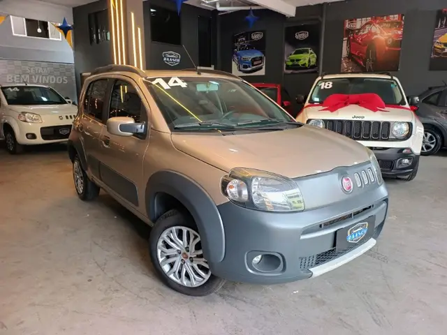 Carro Fiat Uno 2014 Way 1.4 8V (Flex) 4p