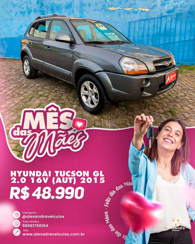 Carro Hyundai Tucson 2015 GLS 2.0L 16v (Flex) (Aut)