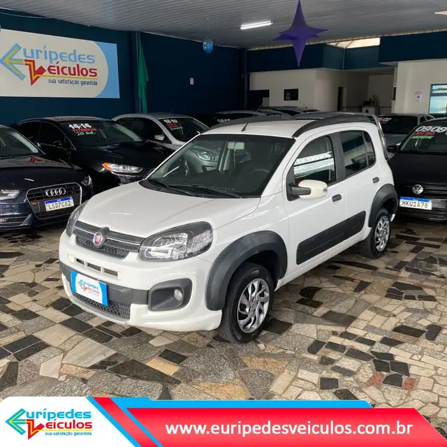 Carro Fiat Uno 2017 Way 1.0 Firefly (Flex)