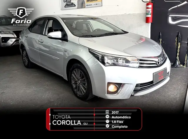 Carro Toyota Corolla 2017 1.8 Dual VVT GLi Multi-Drive (Flex)