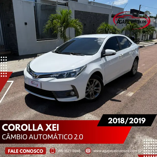 Carro Toyota Corolla 2019 2.0 XRS Multi-Drive S (Flex)