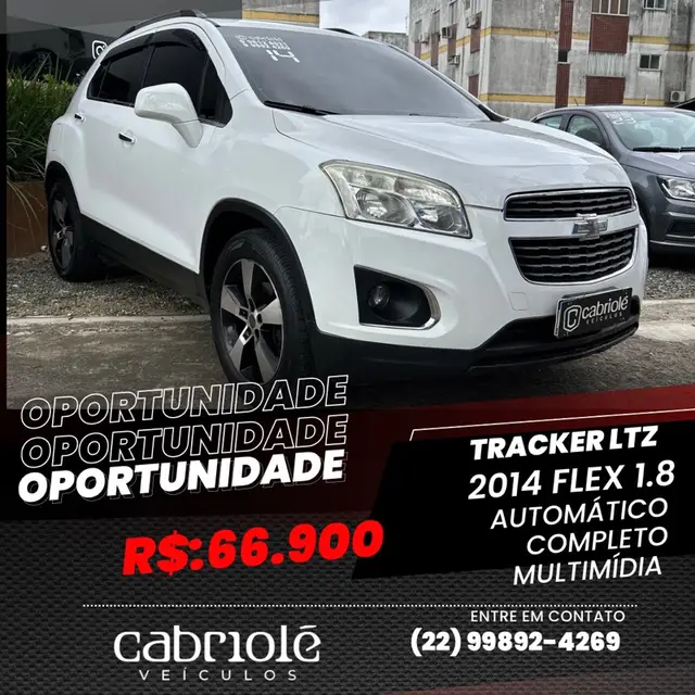 Carro Chevrolet Tracker 2014 LTZ 1.8 16v Ecotec (Aut) (Flex)