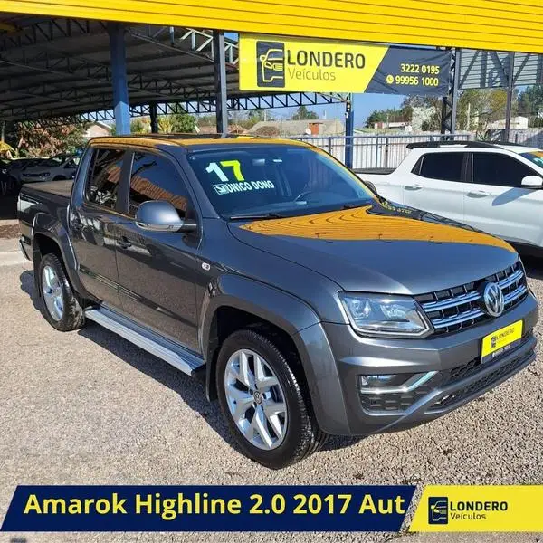 Carro Volkswagen Amarok 2017 2.0 CD 4x4 TDi Highline (Aut)