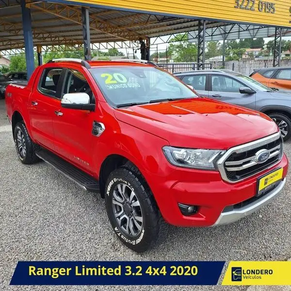 Carro Ford Ranger Cabine Dupla 2020 Ranger 3.2 Limited CD 4x4 (Aut)