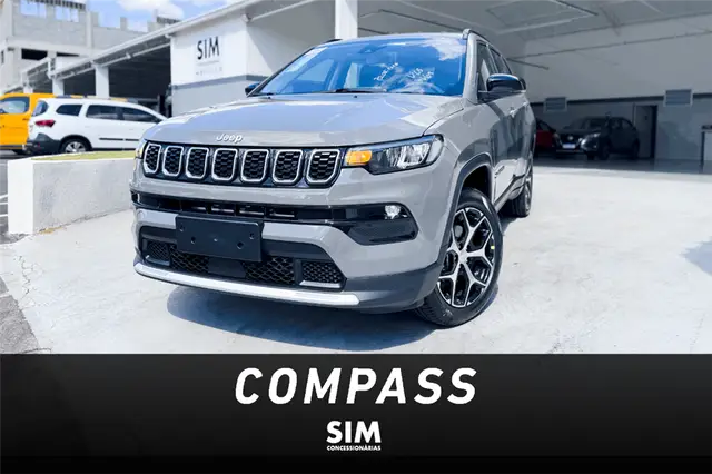 Carro Jeep Compass 2025 Longitude 1.3 T270 (Aut) (Flex)
