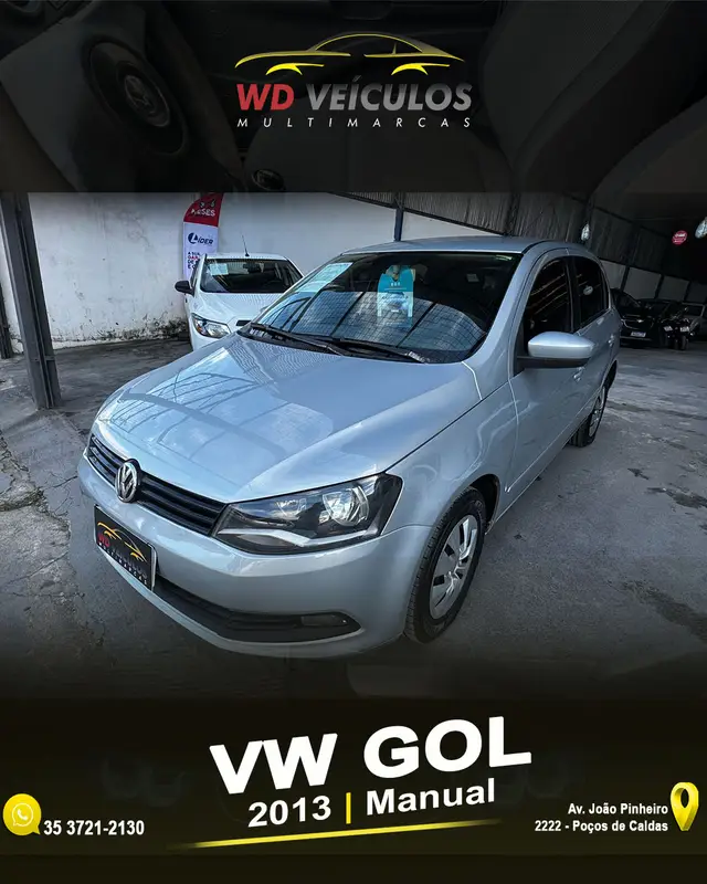 Carro Volkswagen Gol 2013 Novo  1.0 TEC (Flex) 2p