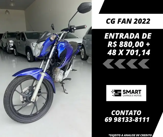 Moto Honda CG 160 2022 Fan