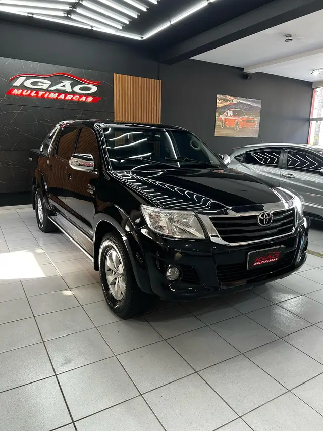 Carro Toyota Hilux Cabine Dupla 2013 Hilux 2.7 SRV CD 4x4 (Flex) (Aut)