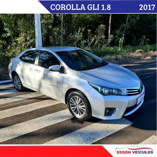 Carro Toyota Corolla 2017 1.8 GLi Upper Multi-Drive (Flex)