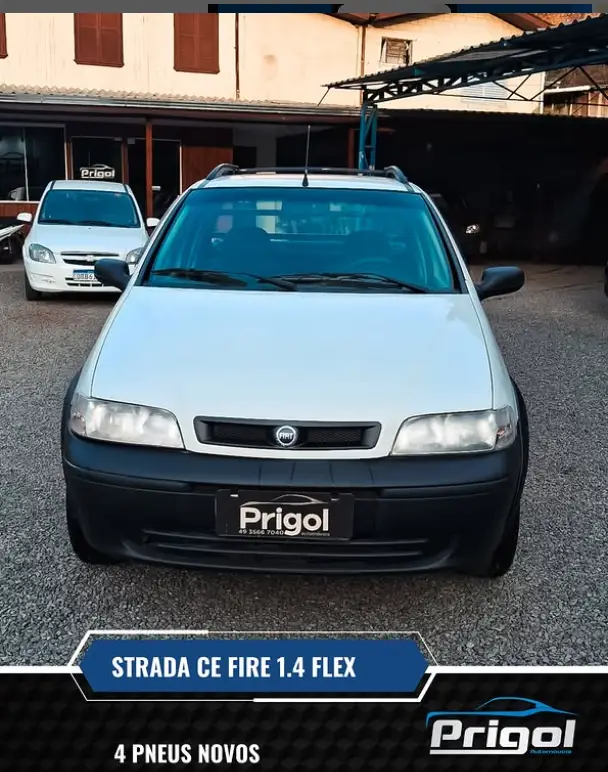 Carro Fiat Strada 2007 Fire 1.4 (Flex) (Cabine Estendida)