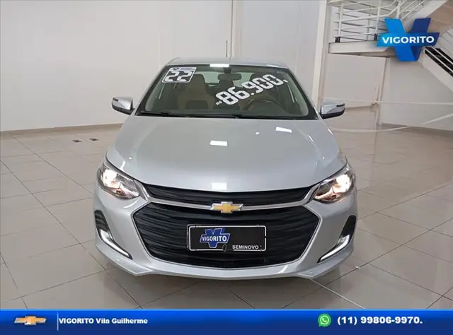 Carro Chevrolet Onix Plus 2022 1.0 Premier Turbo Flex (Aut)