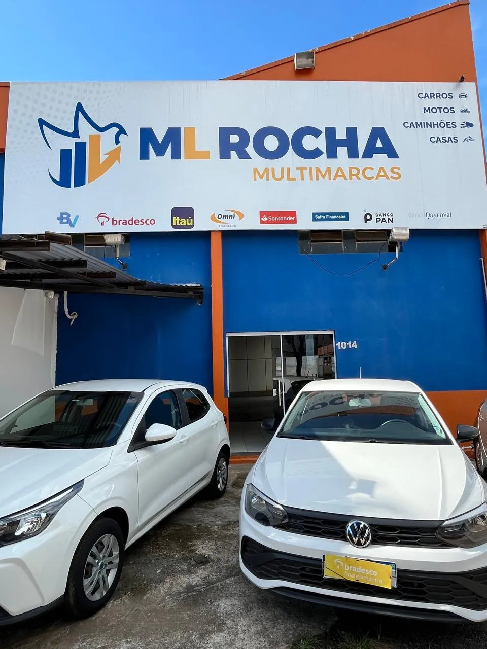 Fachada da loja Veículos à venda em ML Rocha Multimarcas - Alta Floresta - MT | Mobiauto