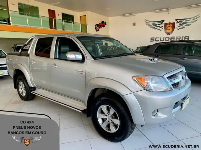 Carro Toyota Hilux Cabine Dupla 2008 Hilux SRV 4x4 3.0 (cab. dupla)