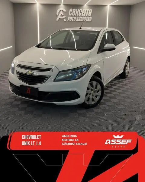 Carro Chevrolet Onix 2016 1.4 LT SPE/4