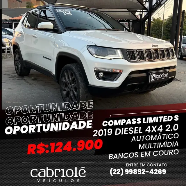 Carro Jeep Compass 2019 2.0 TDI Série S Auto 4WD