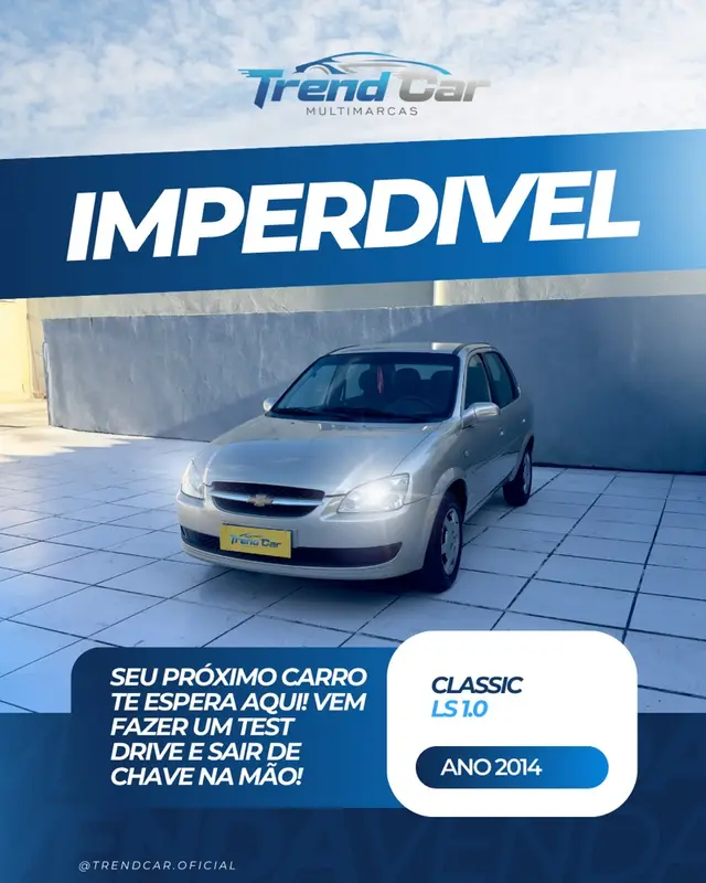 Carro Chevrolet Classic 2014 LS VHC E 1.0 (Flex)