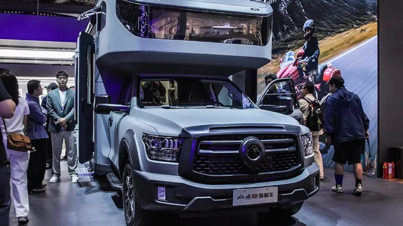 Nova GWM Poer tem versão motorhome 4x4 para quem quer morar na picape