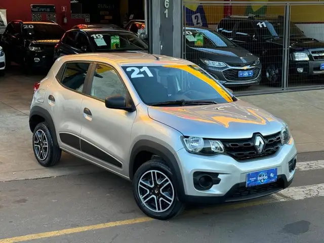 Carro Renault Kwid 2021 Zen 1.0 12v SCe (Flex)
