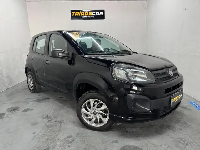 Carro Fiat Uno 2019 Attractive 1.0 8V (Flex) 4p