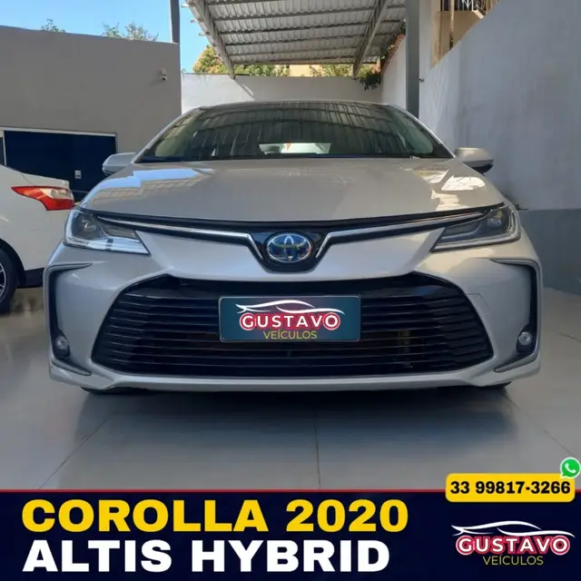 Carro Toyota Corolla 2020 1.8  HYBRID FLEX ALTIS PREMIUM CVT