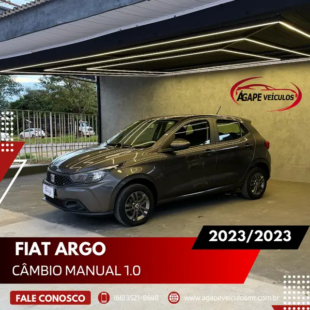Carro Fiat Argo 2023 1.0 (Flex)