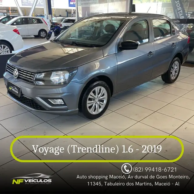 Carro Volkswagen Voyage 2019 1.6 MSI 8V (Flex)
