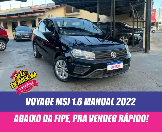 Carro Volkswagen Voyage 2022 1.6