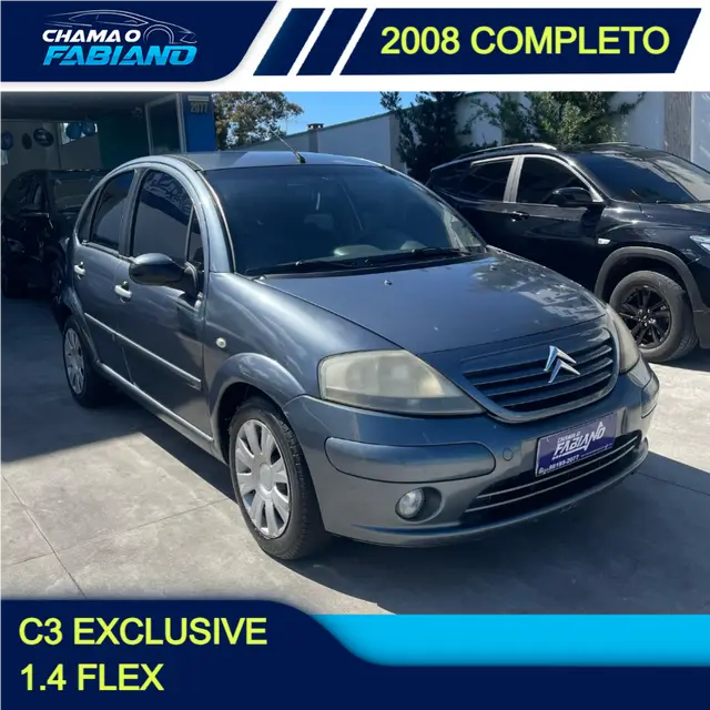 Carro Citroën C3 2008 Exclusive 1.4 8V (flex)