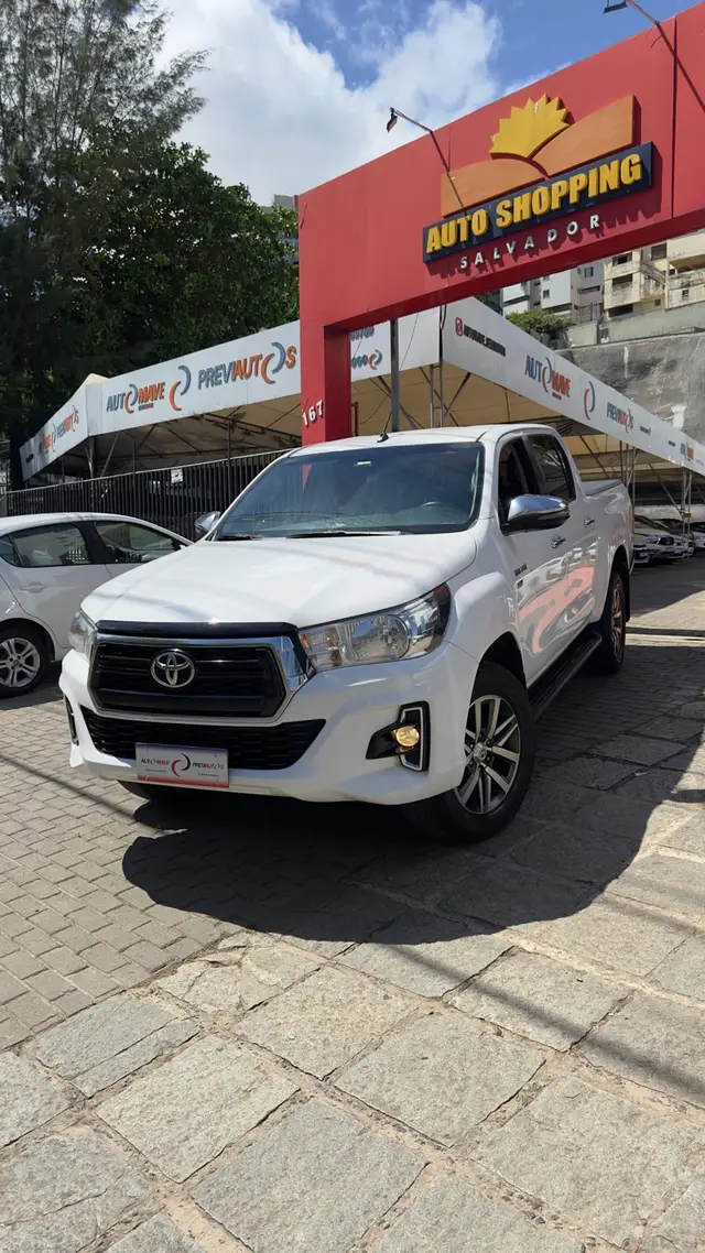 Carro Toyota Hilux Cabine Dupla 2019 Hilux 2.7 SRV CD 4x4 (Flex) (Aut)