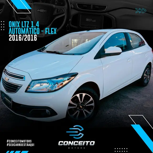 Carro Chevrolet Onix 2016 1.4 LTZ SPE/4 (Aut)