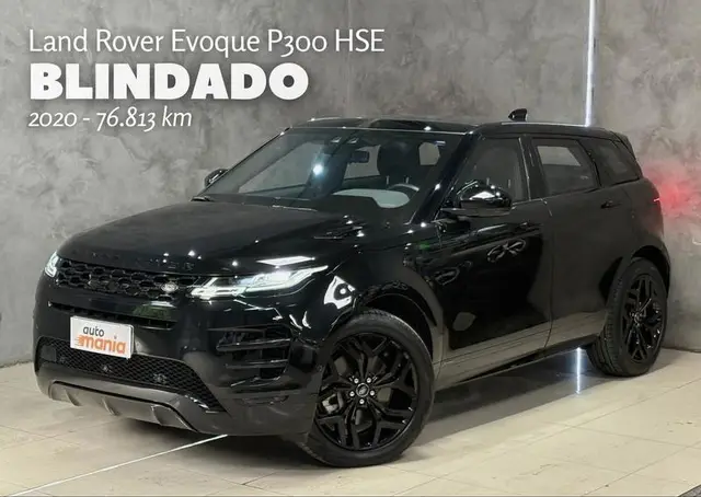 Carro Land Rover Range Rover Evoque 2020 P300 R-DYNAMIC HSE AWD GASOLINA