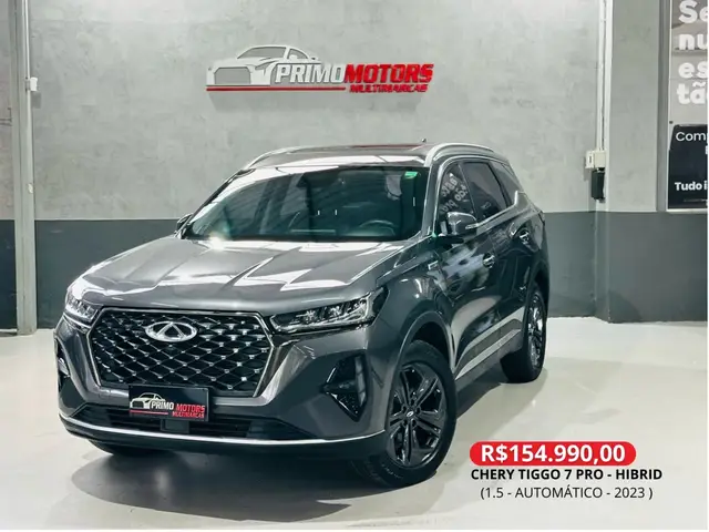 Carro CAOA Chery Tiggo 7 Pro 2023 PRO 1.5 Turbo (Híbrido)