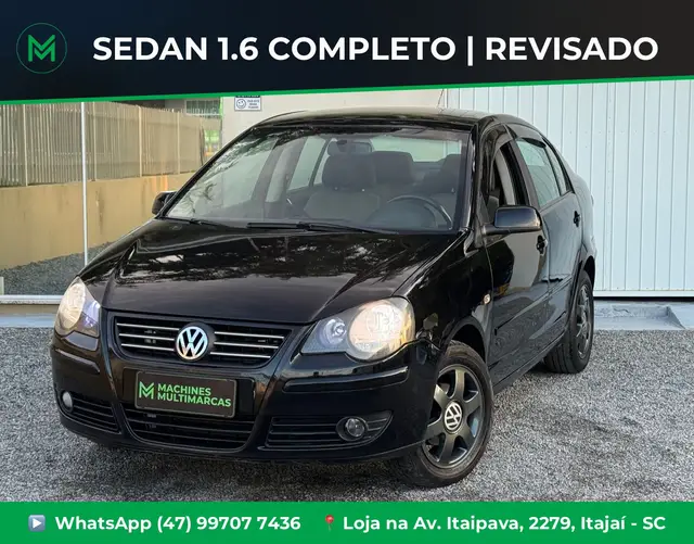 Carro Volkswagen Polo Sedan 2007 Comfortline 1.6 8V (Flex)