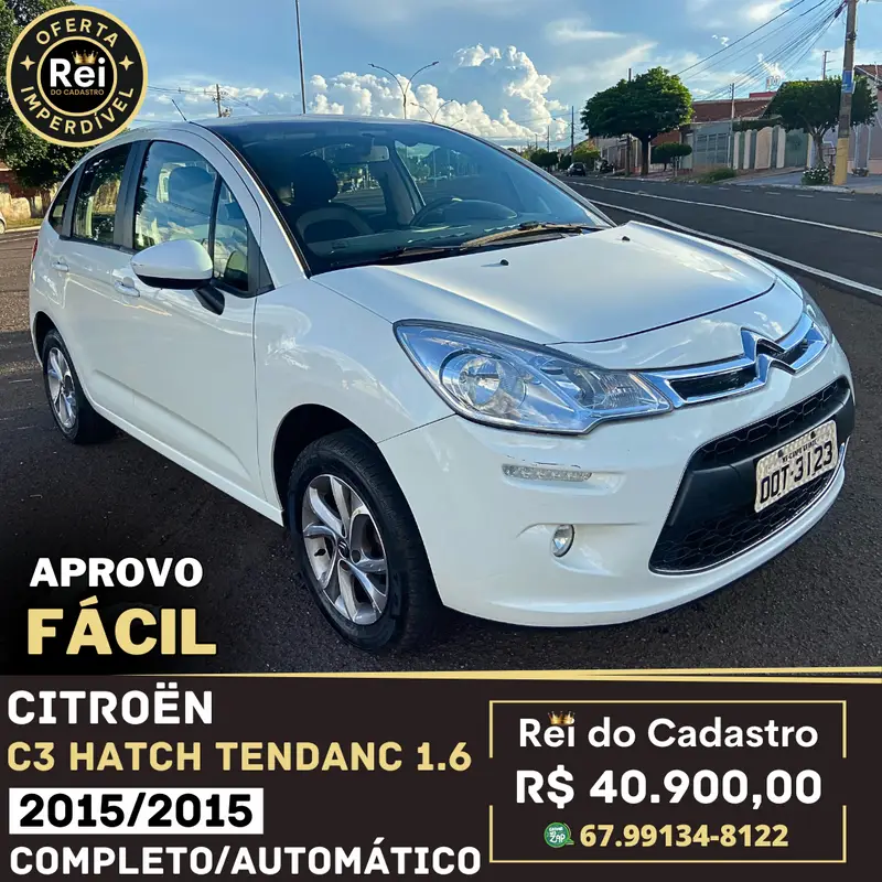 Citroën C3 Tendance 1.6 VTI 120 (Flex) (Aut)
