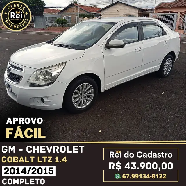 Carro Chevrolet Cobalt 2015 LTZ 1.4 8V (Flex)