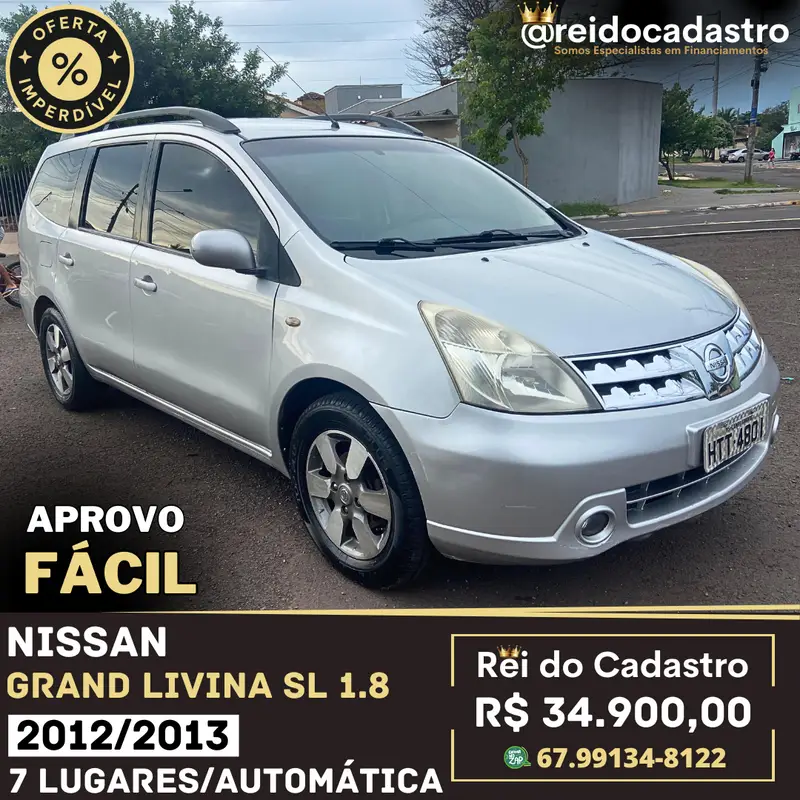 Nissan Grand Livina SL 1.8 16V (flex) (aut)