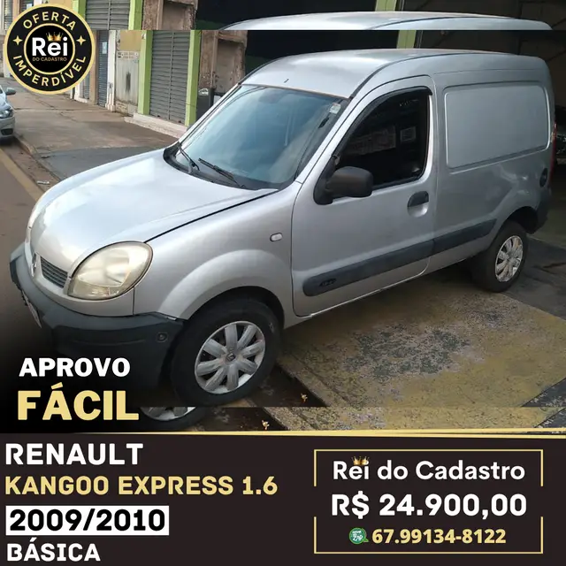 Carro Renault Kangoo Express 2010 1.6 16V Hi-Flex