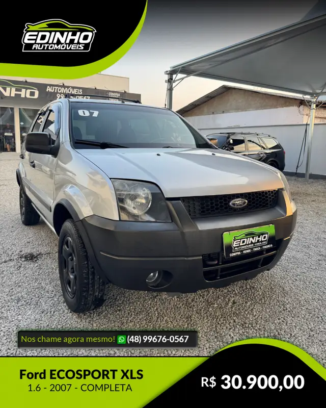 Carro Ford EcoSport 2007 Ecosport XLS 1.6 (Flex)