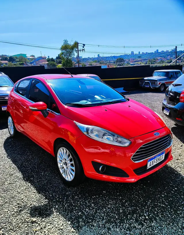 Carro Ford New Fiesta Hatch 2014 New Fiesta Titanium 1.6 16V PowerShift