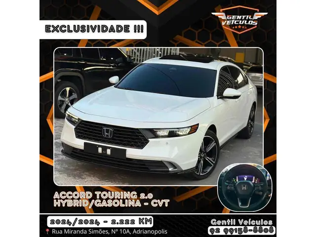 Carro Honda Accord 2024 Hybrid 2.0