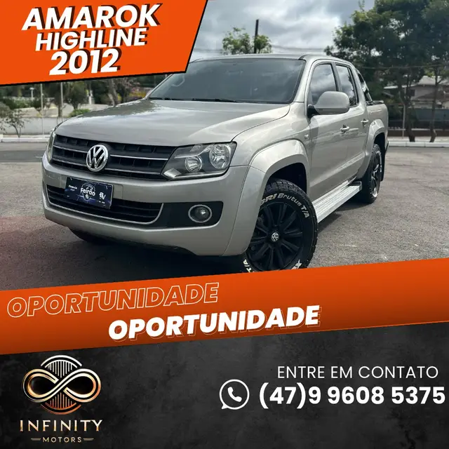 Carro Volkswagen Amarok 2012 2.0 TDi AWD Highline