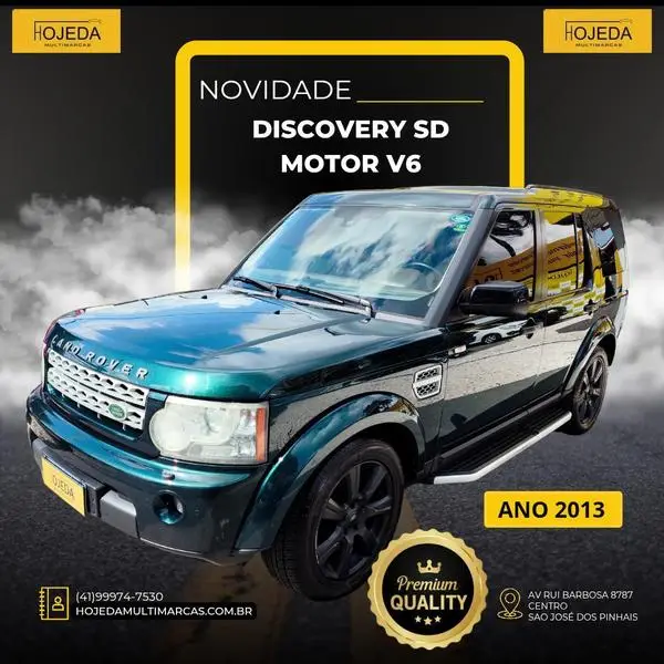 Carro Land Rover Discovery 2013 4 SE 3.0 SDV6 4X4
