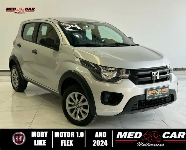 Carro Fiat Mobi 2024 Like 1.0