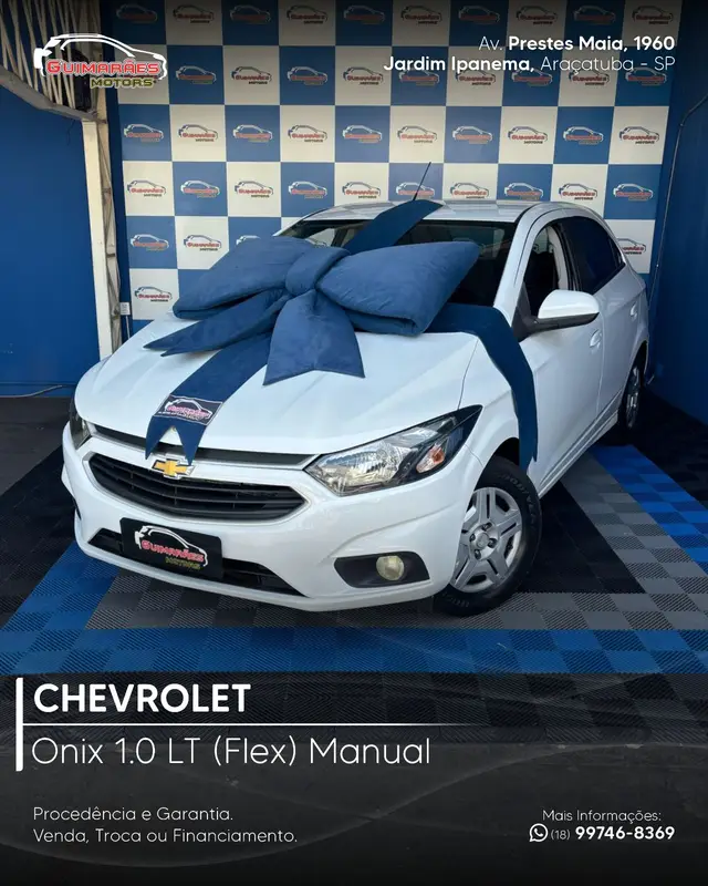 Carro Chevrolet Onix 2018 1.0 LT SPE/4