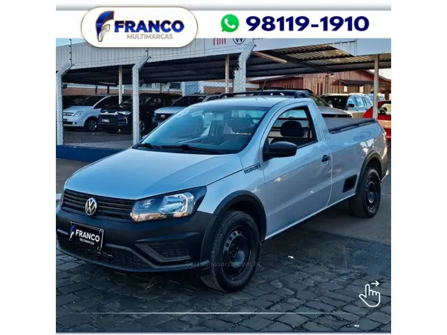 Carro Volkswagen Saveiro 2019 Robust 1.6 MSI CS (Flex)