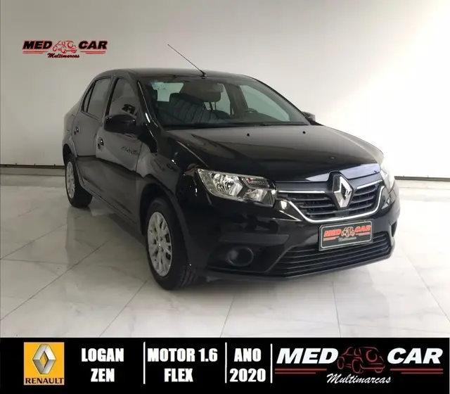 Carro Renault Logan 2020 Zen 1.6 16V SCe (Flex)