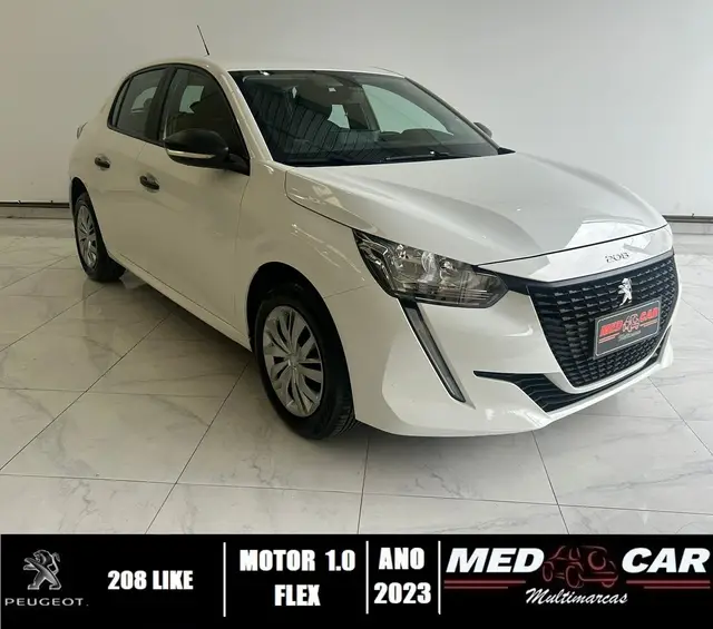 Carro Peugeot 208 2023 Like 1.0 (Flex)